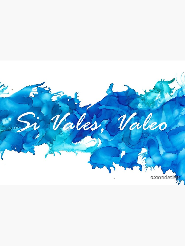 Si Vales, Valeo" Greeting Card Sale by stormdesign | Redbubble