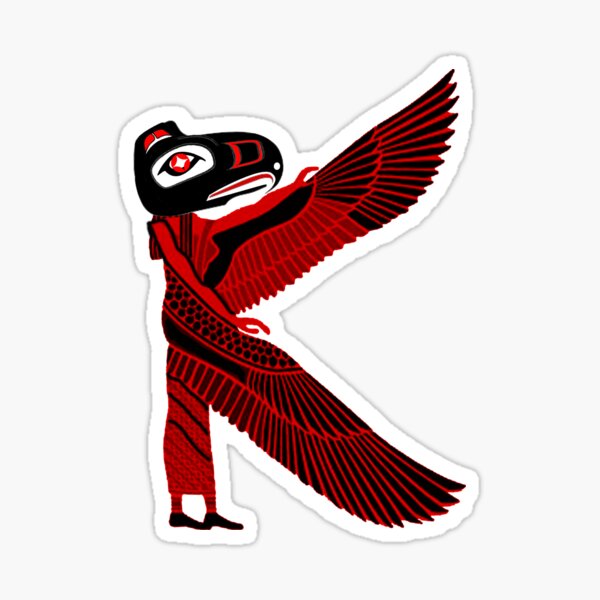 Haida Eagle Stickers for Sale