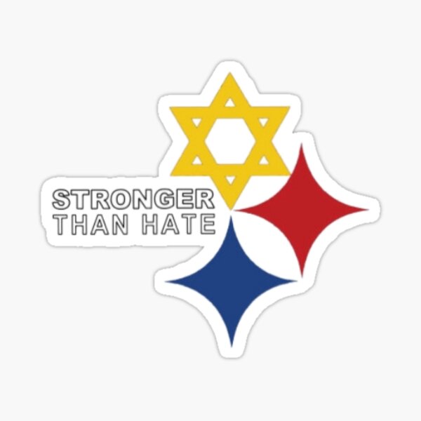 Stronger Than Hate Sticker