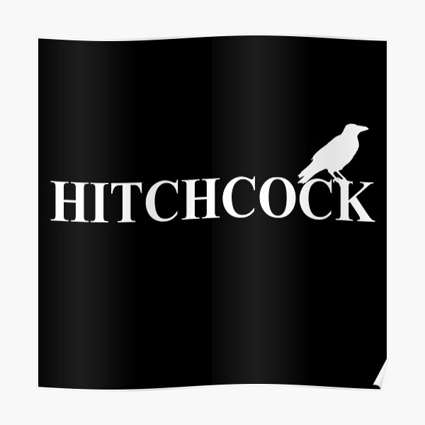 Hitchcock The Birds Posters Redbubble