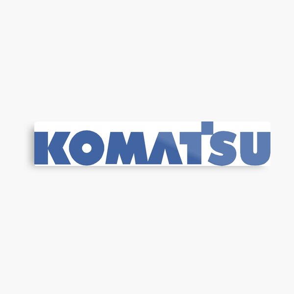 komatsu Metal Print
