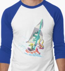 Voyaging ~ WindWaker Men's Baseball ¾ T-Shirt