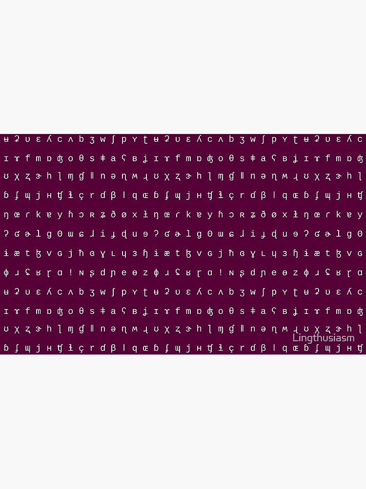 Thumbnail 6 of 6, Coffee Mug, IPA mug - purple and white designed and sold by Lingthusiasm.