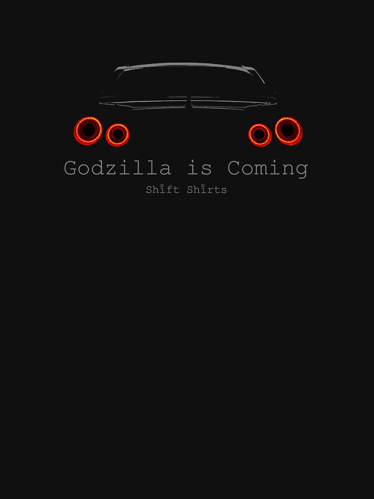 Gawdzilla is Back 2 - R35 GTR Inspired by ShiftShirts