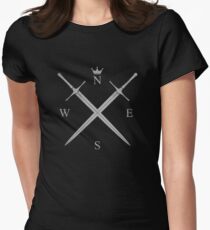 King In The North Women's Fitted T-Shirt