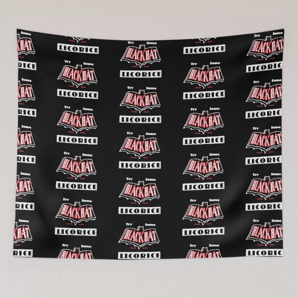 Item preview, Retro Sign - Black Bat Licorice designed and sold by tnewton69.