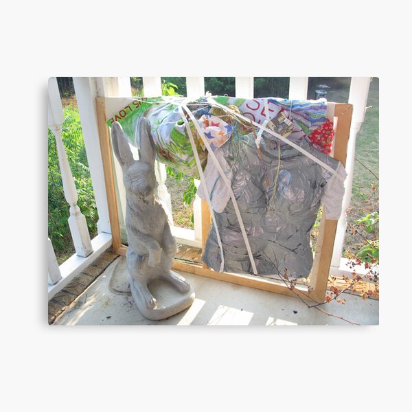 Land of Tall Rabbits revisited: AKA DisCo Project Metal Print