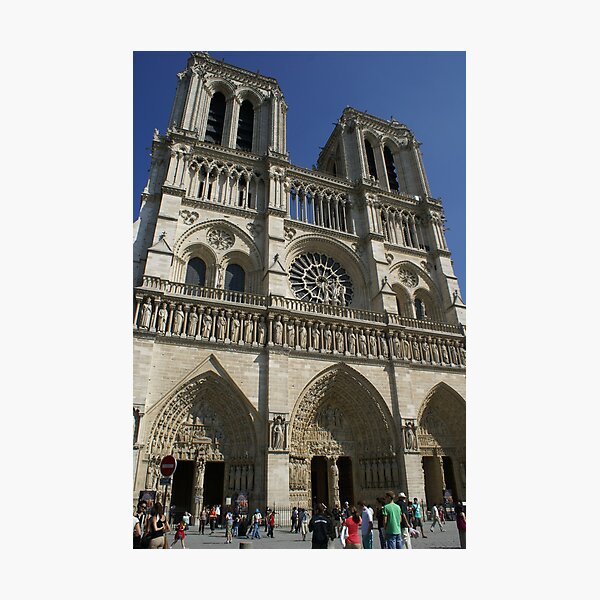 Artikelvorschau, Notre Dame de Paris spring facade entworfen und verkauft von BronReid.