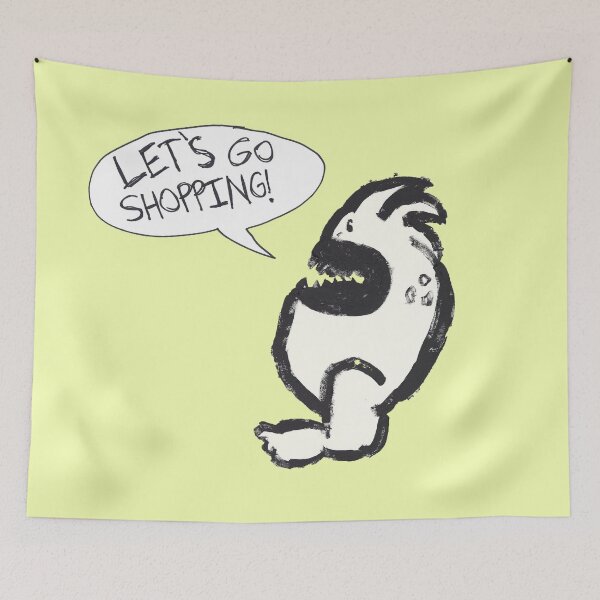 Item preview, Let's Go Shopping! designed and sold by GriffinCampbell.