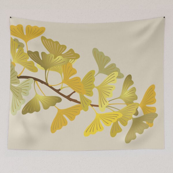 Item preview, Ginko Autumn Dreams of Tokyo designed and sold by Kibatsu.