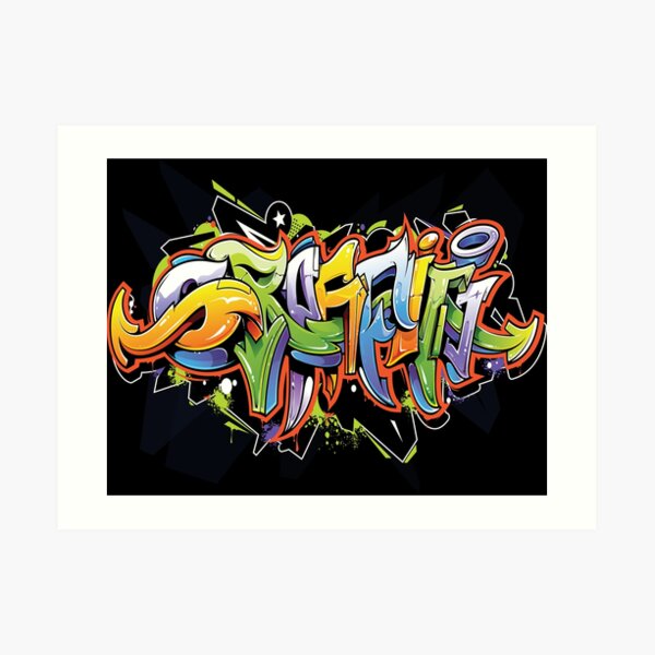 Urban Art Graffiti t-shirt design Tote Bag for Sale by Angela