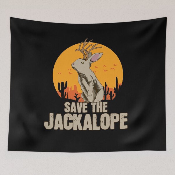 Item preview, Save The Jackalope Mythical Mystical Creature designed and sold by Maria Garcia.