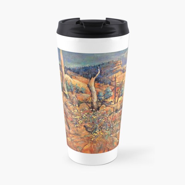 Apostle Birds, Flinders Ranges Travel Mug