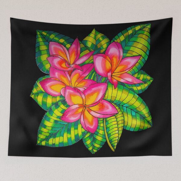 Item preview, Pink Plumeria Belize designed and sold by caribbeancolors.