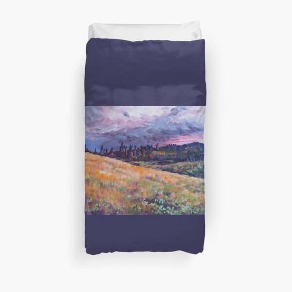 The Sky Colours the Land Duvet Cover