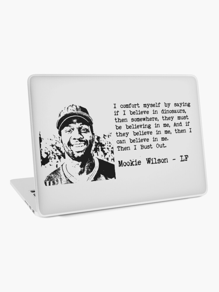 Mookie Wilson Believes In Dinosaurs Essential T-Shirt for Sale by  jesseladret