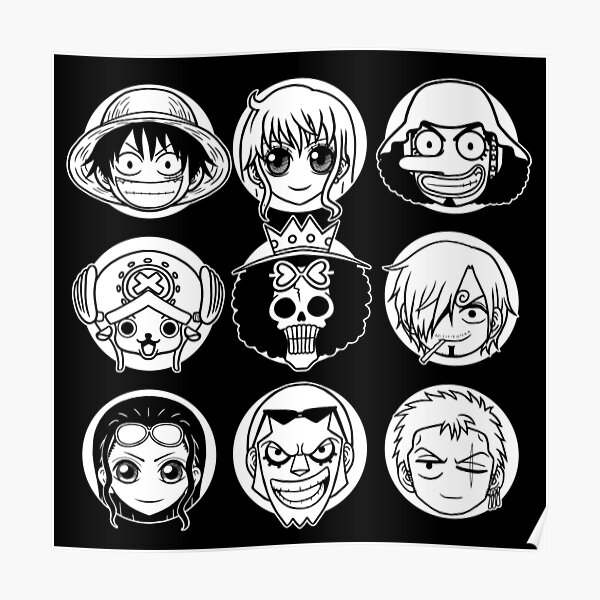 Little Pirates Chibi Anime By Seviesphere Redbubble
