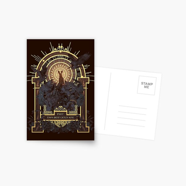 First They Must Catch You Postcard