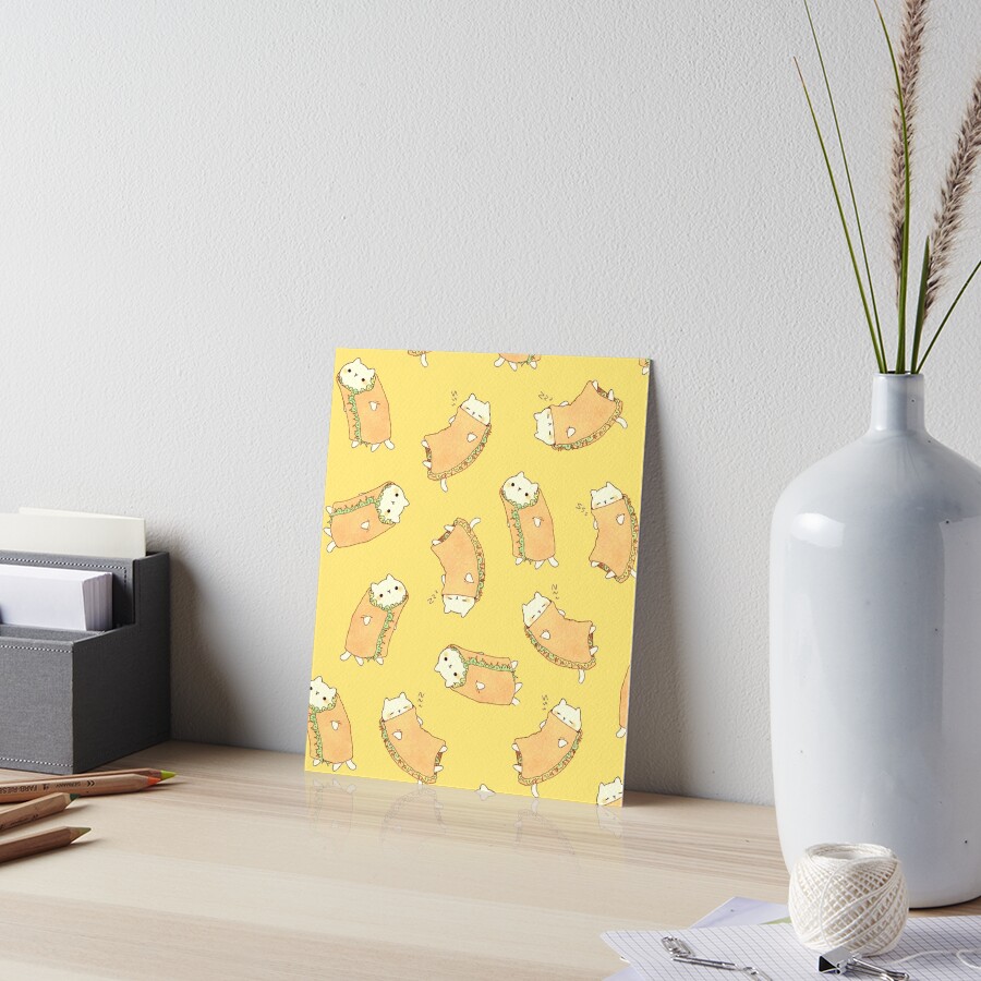 Purrito - 2.0 Art Board Print