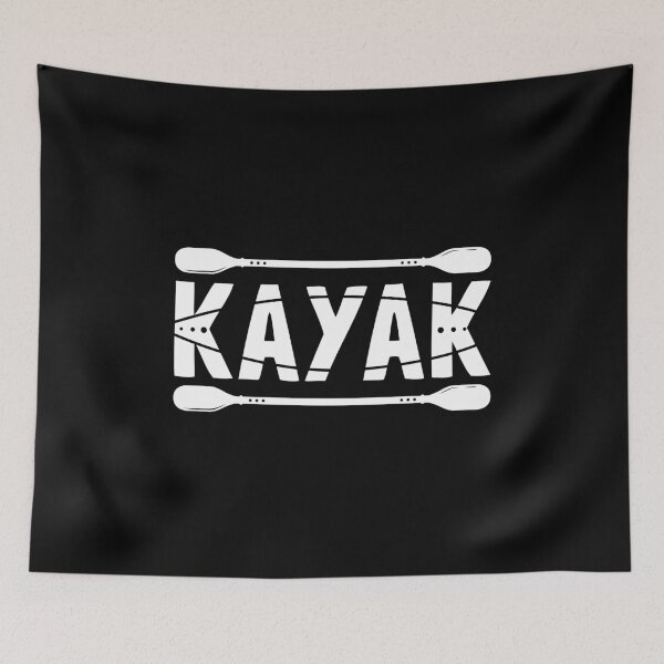 Item preview, Kayak boat saying gift rowing river canoe nature designed and sold by Franja2.