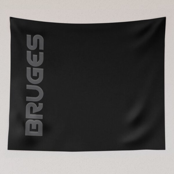 Item preview, Bruges Vertical Text designed and sold by designkitsch.