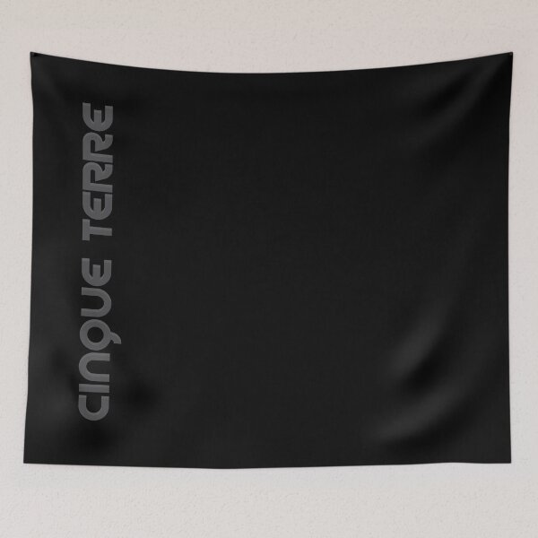 Item preview, Cinque Terre Vertical Text designed and sold by designkitsch.