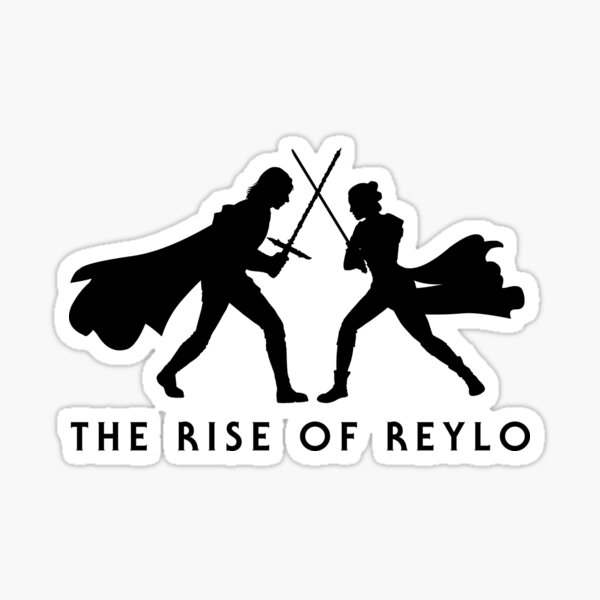 Vista previa del artículo con la obra «El ascenso de Reylo (negro)», diseñado y vendido por gwendy85.