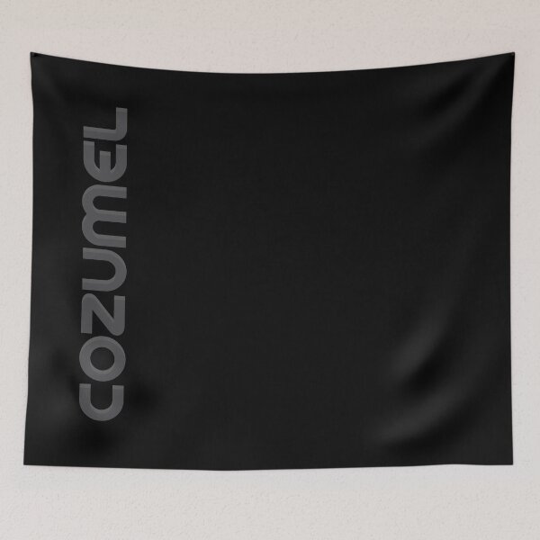 Item preview, Cozumel Vertical Text designed and sold by designkitsch.