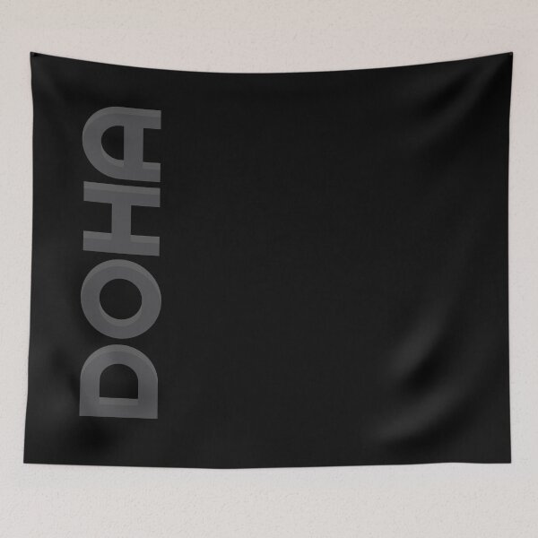 Item preview, Doha Vertical Text designed and sold by designkitsch.