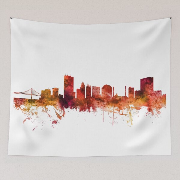 Item preview, Toledo Ohio Skyline designed and sold by ArtPrints.