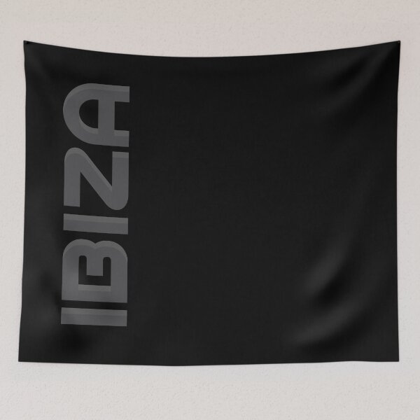 Item preview, Ibiza Vertical Text designed and sold by designkitsch.
