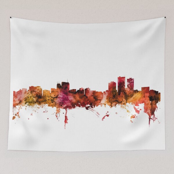 Item preview, Anchorage Alaska Skyline designed and sold by ArtPrints.