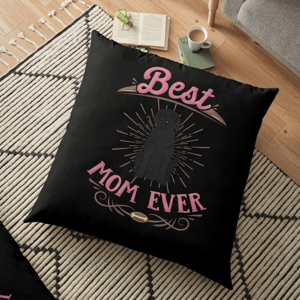 Labrador Retriever Owner - Best Labrador Retriever Mom Floor Pillow