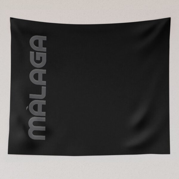 Item preview, Malaga Vertical Text designed and sold by designkitsch.