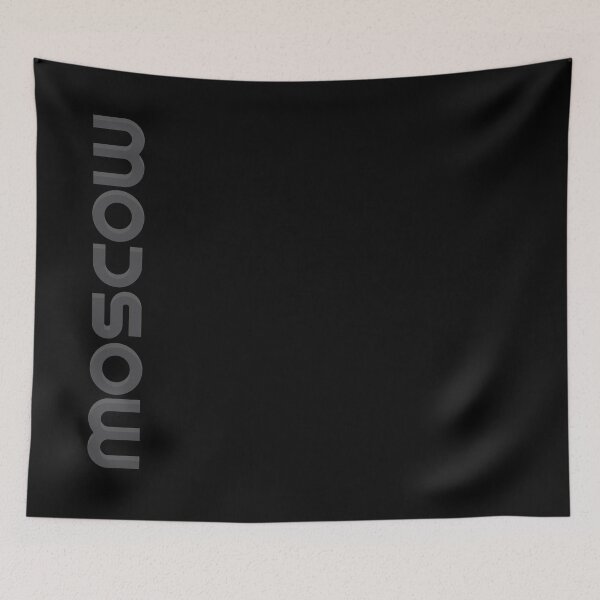 Item preview, Moscow Vertical Text designed and sold by designkitsch.