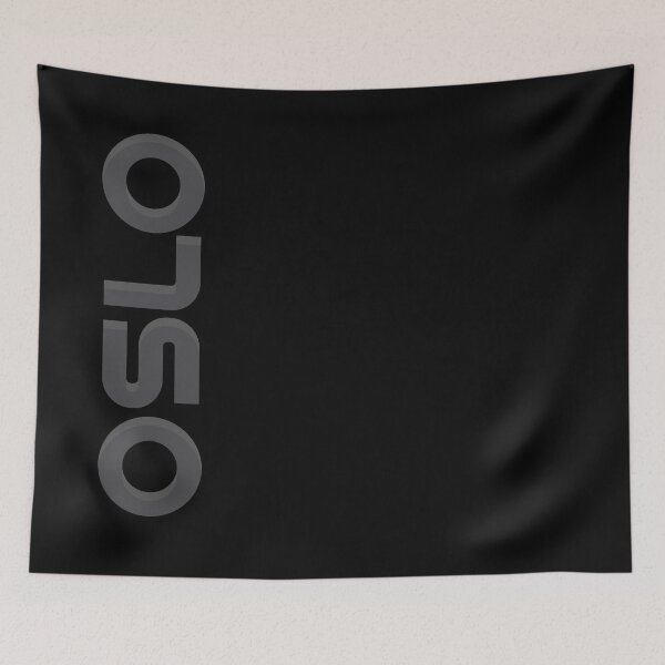 Item preview, Oslo Vertical Text designed and sold by designkitsch.