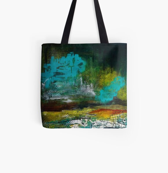Storm Clouds All Over Print Tote Bag
