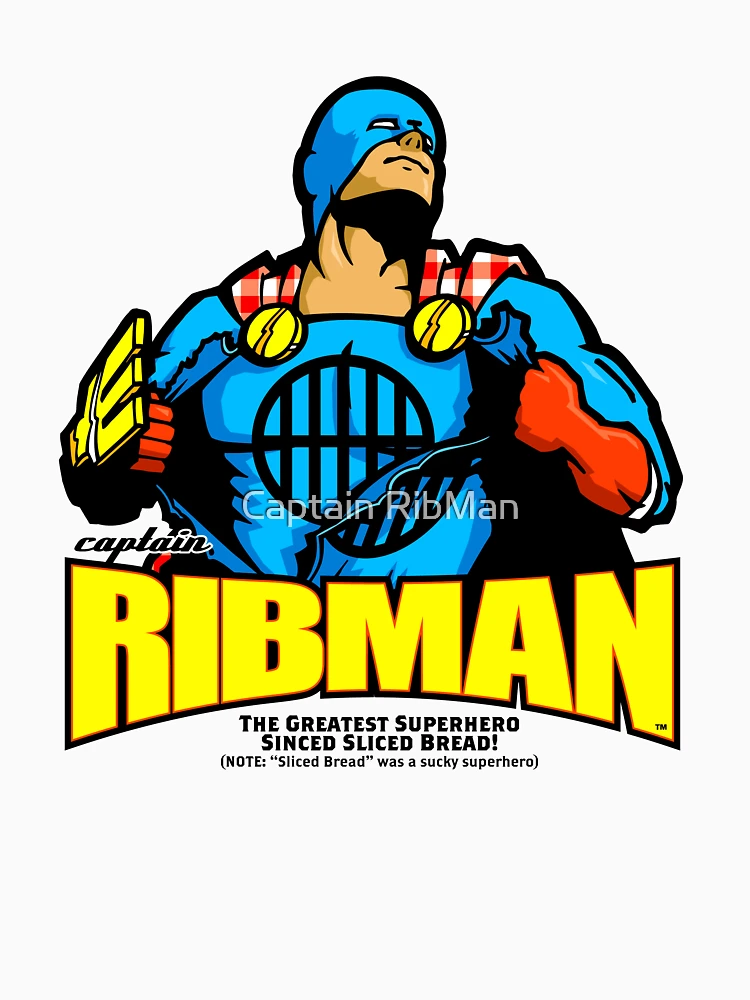 Thumbnail 7 of 7, Essential T-Shirt, Captain RibMan, Ahoy! designed and sold by Captain RibMan.