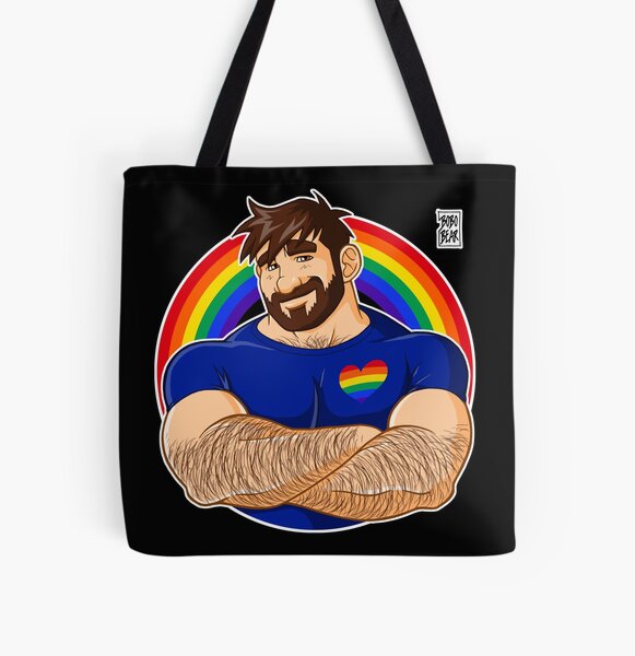ADAM LIKES CROSSING ARMS - GAY PRIDE All Over Print Tote Bag