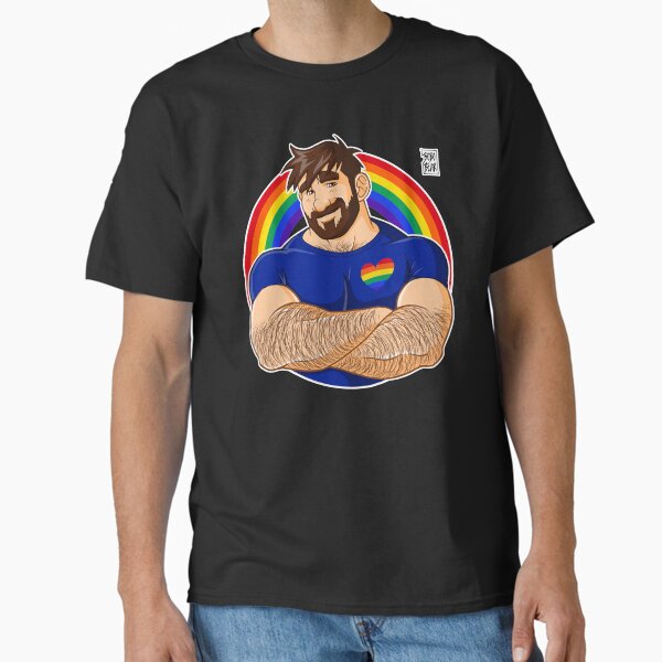 Item preview, ADAM LIKES CROSSING ARMS - GAY PRIDE designed and sold by bobobear.