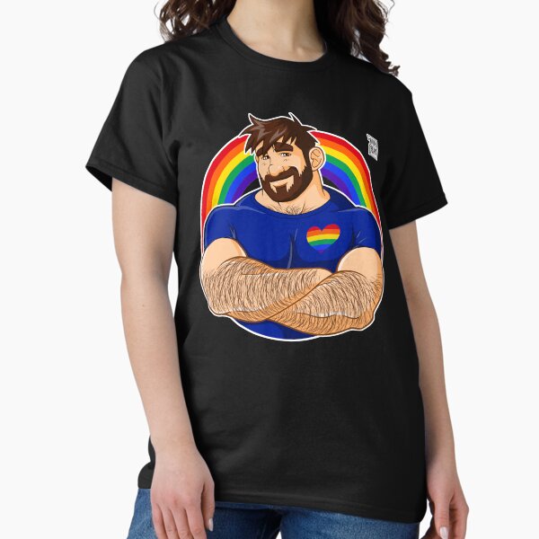 Item preview, ADAM LIKES CROSSING ARMS - GAY PRIDE designed and sold by bobobear.