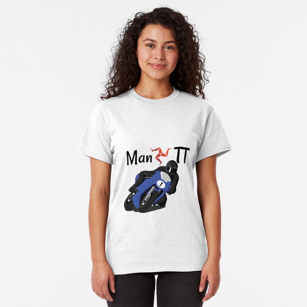 Isle of Man Manx TT Racer Classic T-Shirt
