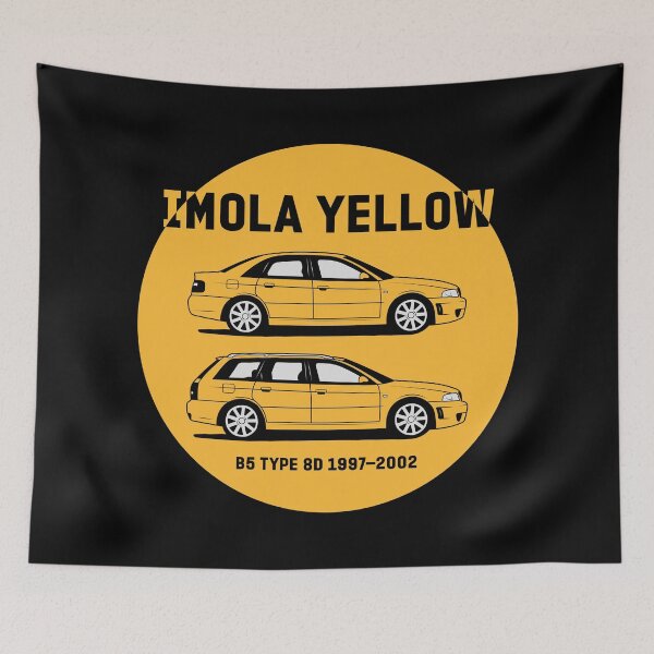 Item preview, Imola Yellow B5 designed and sold by ILLUSTRIOUSEUROS.