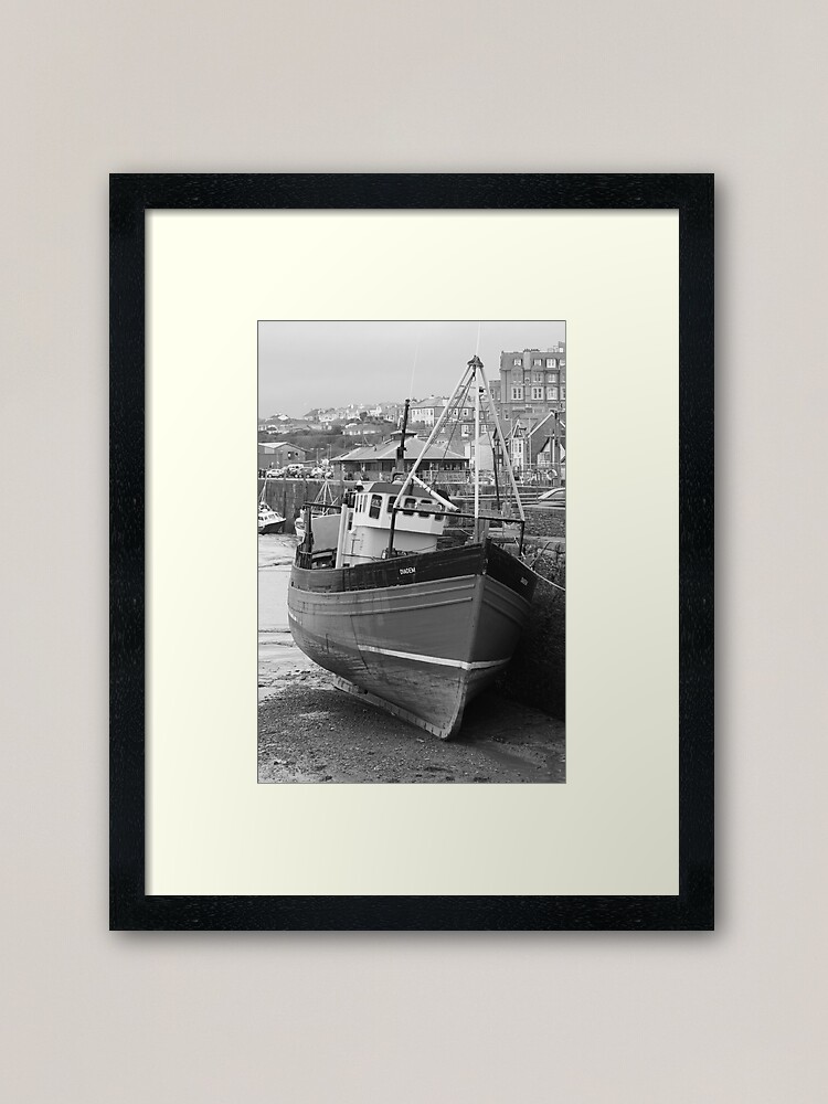 Alternate view of Old boat Framed Art Print