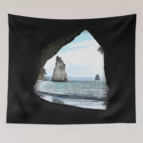 Item preview, Cathedral Cove New Zealand designed and sold by Kiwi-Tienda2017.