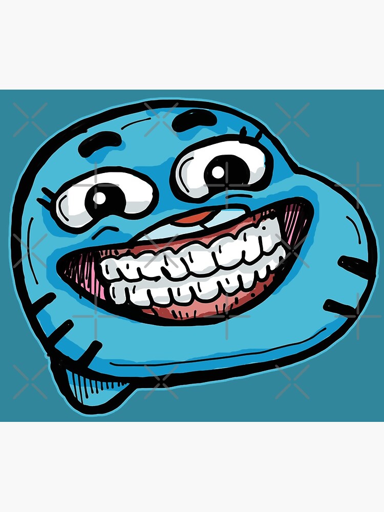 Smiling Gumball Watterson - The Amazing World of Gumball Metal Print for  Sale by RoserinArt