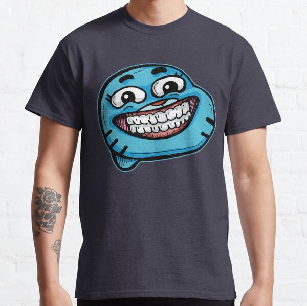 Gumball Watterson from The Amazing World of Gumball™ with a Funny Cheesy Smile Classic T-Shirt
