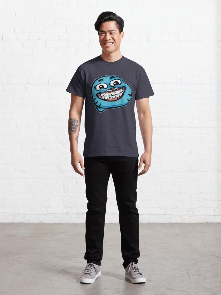 Alternate view of Gumball Watterson from The Amazing World of Gumball™ with a Funny Cheesy Smile Classic T-Shirt