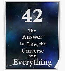 42 is the Answer Poster