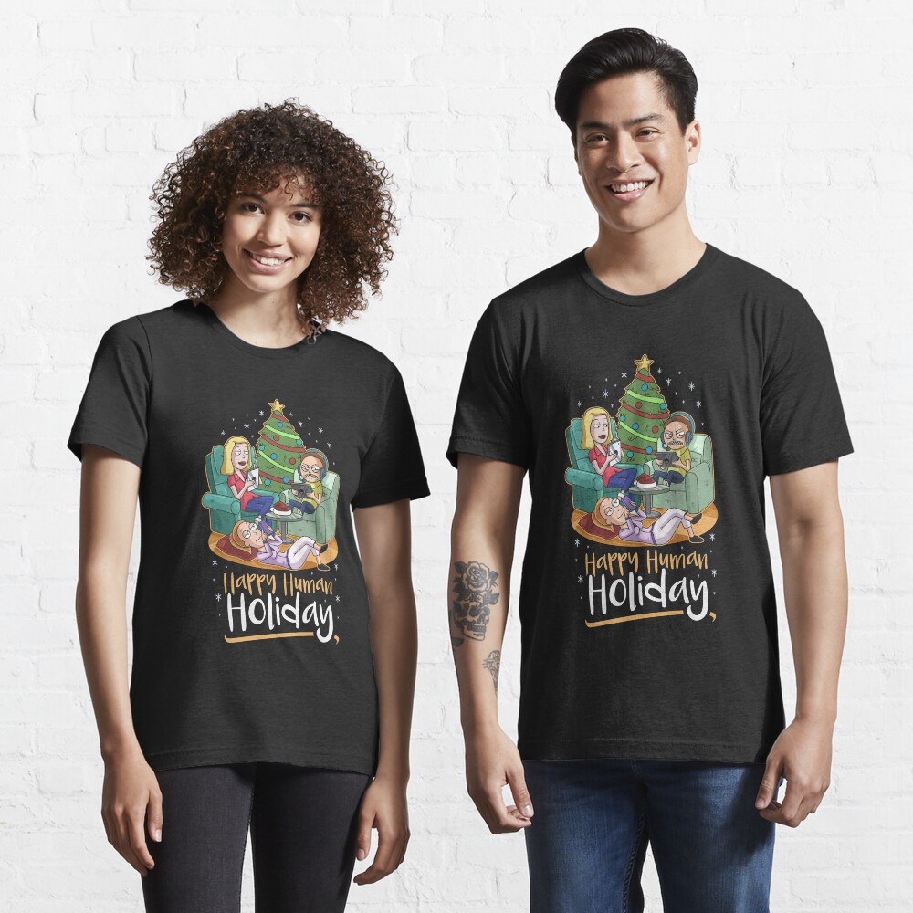 Christmas Happy Human Holiday Essential T-Shirt